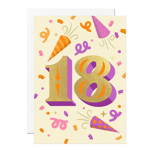 18th Birthday Card