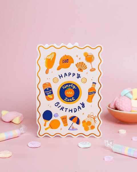 Happy Birthday Orange