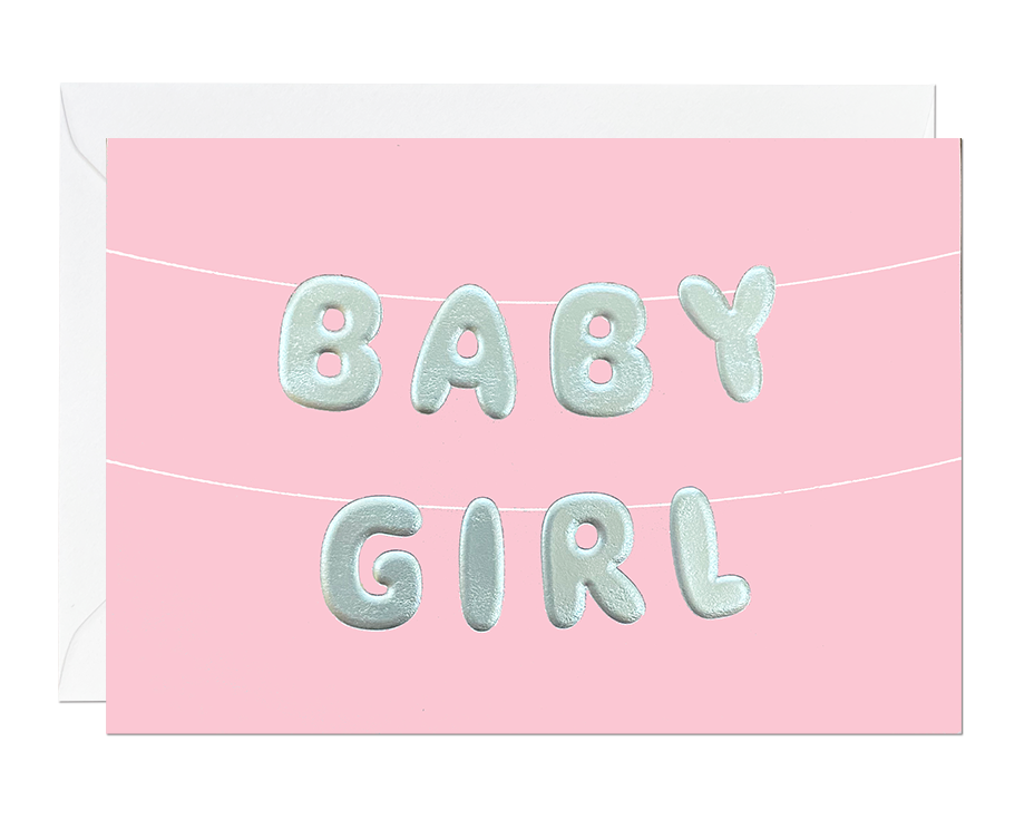 Baby Girl Balloon (pack of 6)