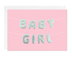 Baby Girl Balloon (pack of 6)