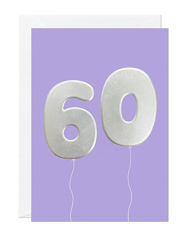 60 Balloon (pack of 6)