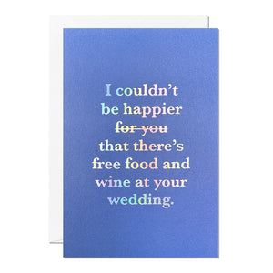 Funny Wedding Card (Pack of 6)
