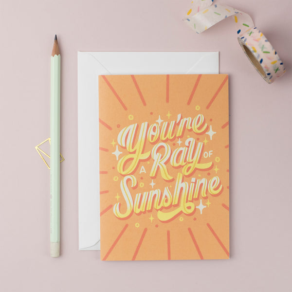 Ray of Sunshine Greeting Card (Pack of 6)
