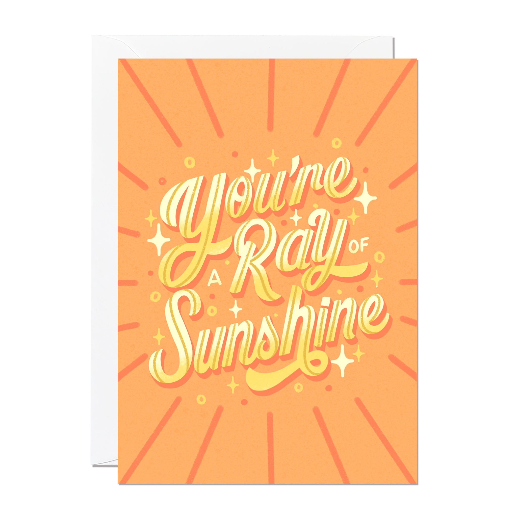 Ray of Sunshine Greeting Card (Pack of 6)
