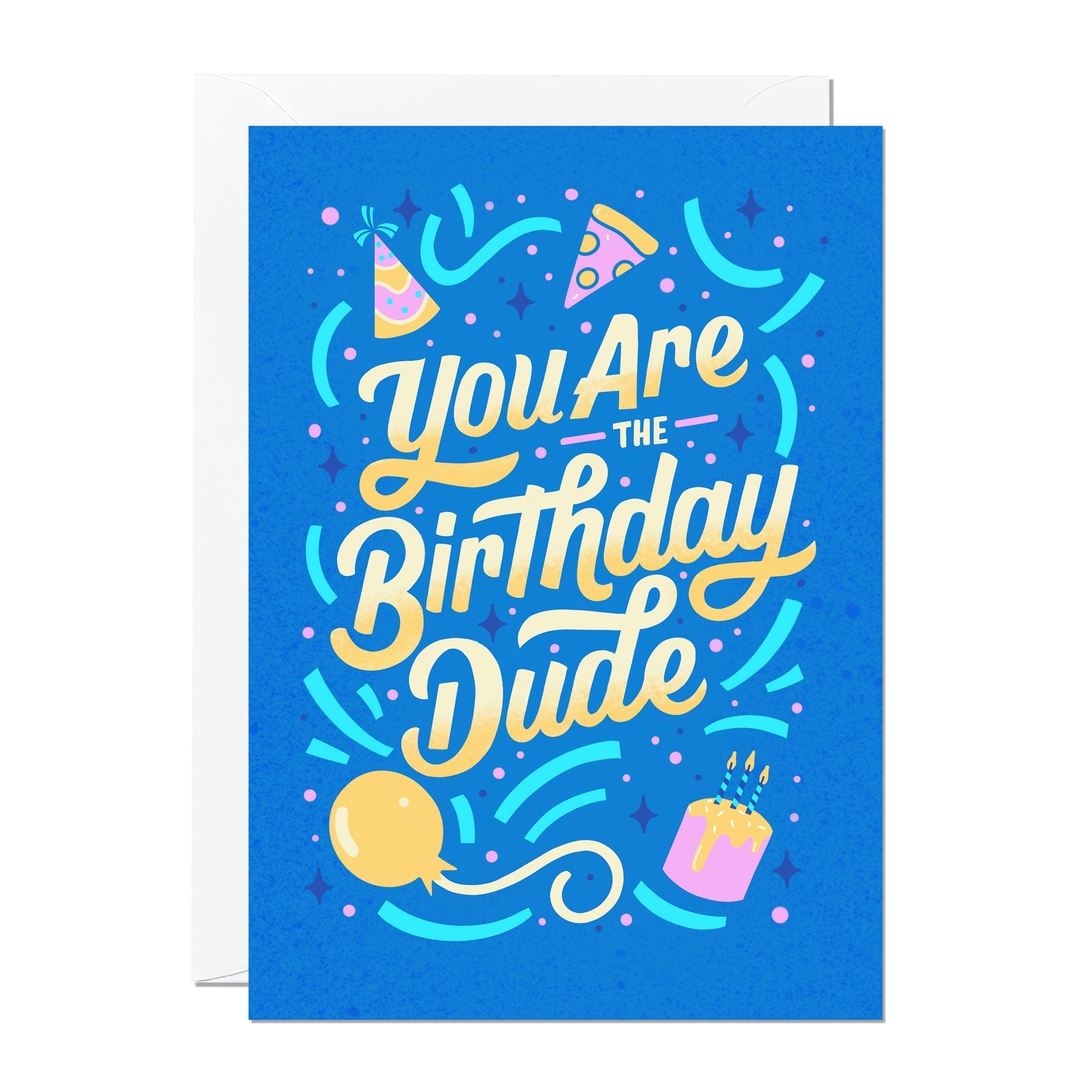 Birthday Dude Greeting Card (Pack of 6)
