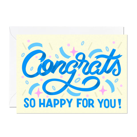 Congratulations Card (Pack of 6)