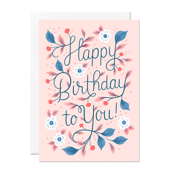 Happy Birthday To You (pack of 6)