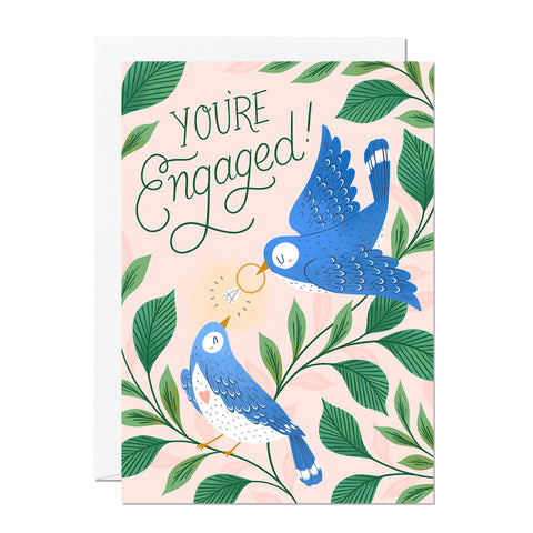 Engaged Birds (pack of 6)