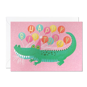 Birthday Alligator (pack of 6)