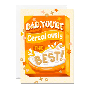 Dad Cerealously The Best (pack of 6)