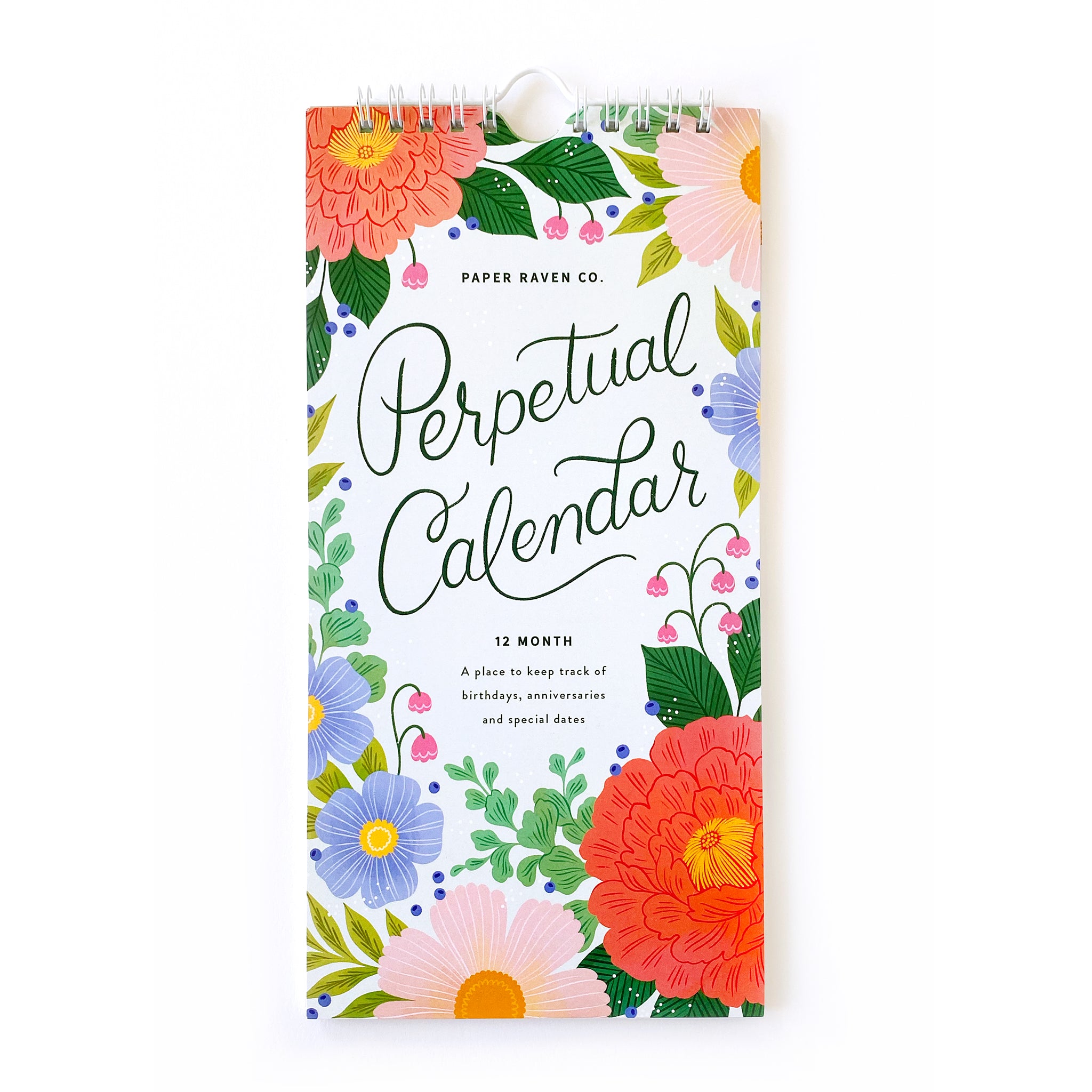 Perpetual Calendar | Birthday Organiser | Planner