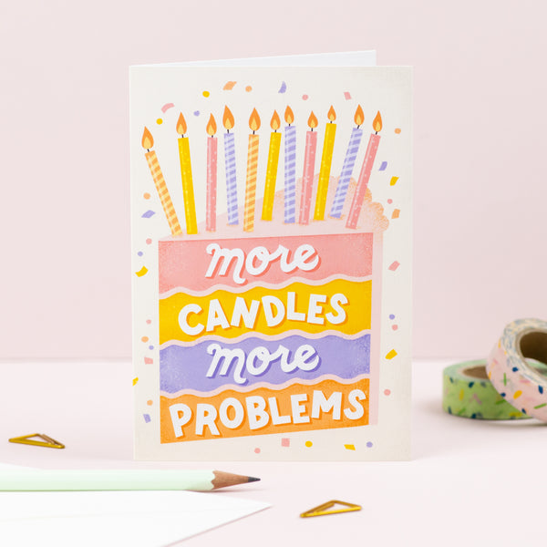 More Candles More Problems (pack of 6)